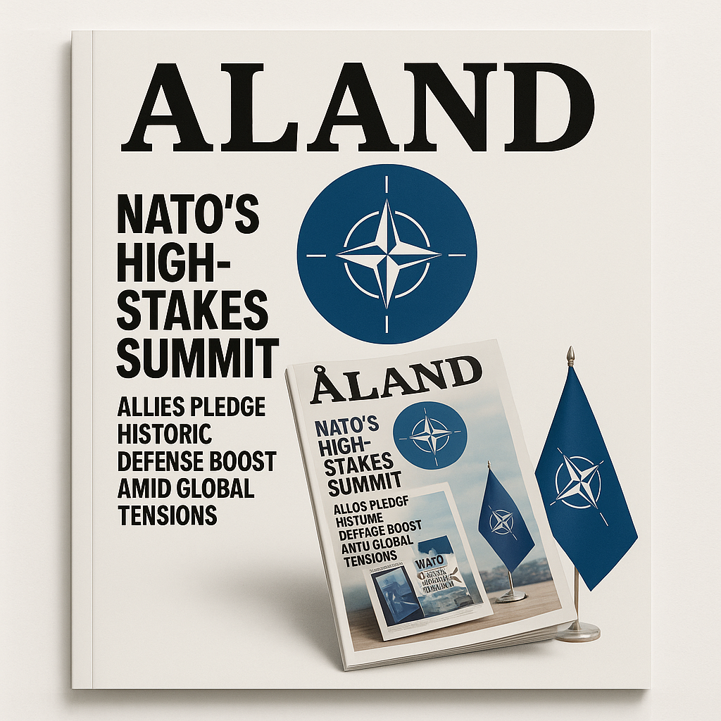 ALAND Magazine – NATO Summit Defense Boost Cover